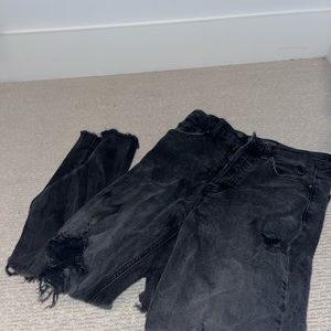 black wild fable ripped jeans